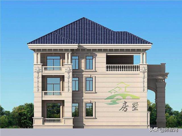 農(nóng)村三層歐式別墅設(shè)計圖，滿屏的華貴氣息，適合所有人的戶型，建造的效果比效果圖還要漂亮。