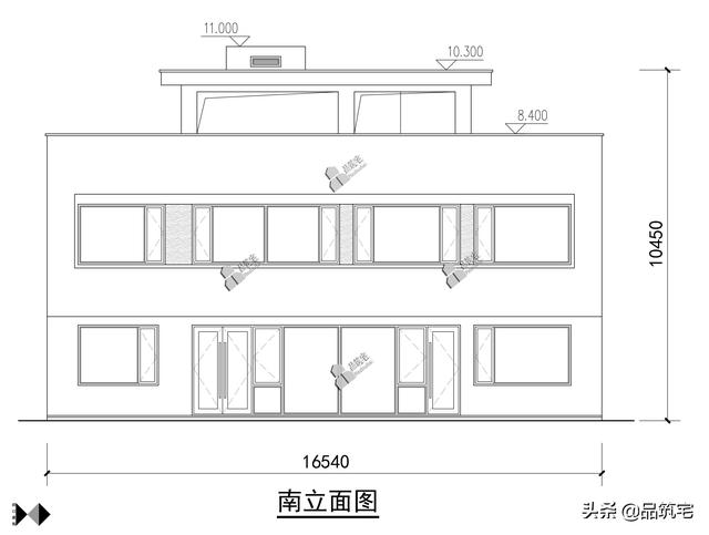 二層現代風格別墅，既舒適實用又簡潔耐看，全村第一棟，引領別墅新潮流！