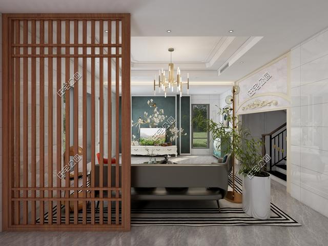 占地面積134平的三層別墅自建房，設計了6間臥室，足以滿足家人生活。