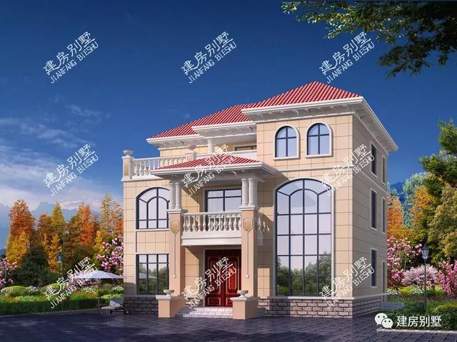 面寬比較接近的兩款農村自建房，但是外觀和布局不同，建上一棟沒有人不羨慕的。