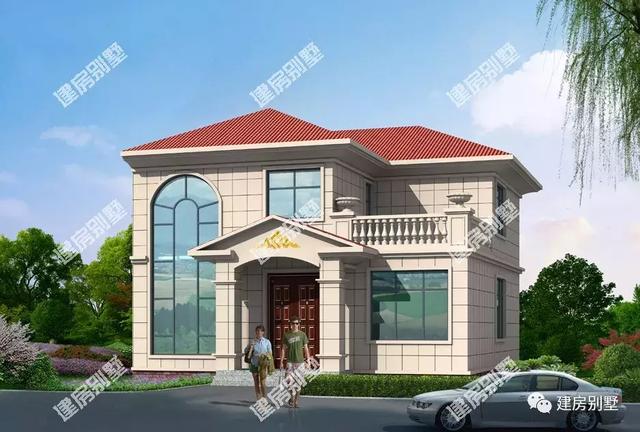 兩棟農村自建房，面寬相同，建第二款只要20來萬，不能再錯過了！