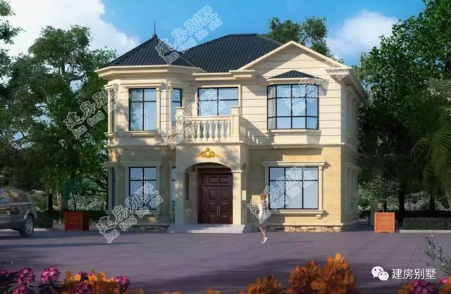 兩棟農村自建房，面寬相同，建第二款只要20來萬，不能再錯過了！