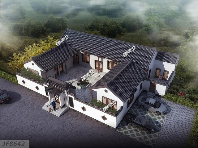 農村最漂亮的四合院，韻味十足，豪宅氣勢一點不輸高層洋樓！