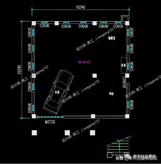 8套10米進(jìn)深左右的農(nóng)村別墅設(shè)計(jì)圖，無論選二層還是三層的，人人看了都羨慕。