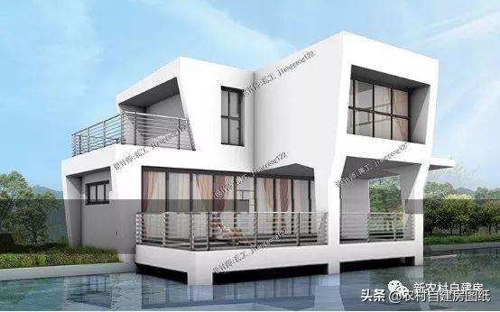 8套10米進(jìn)深左右的農(nóng)村別墅設(shè)計(jì)圖，無論選二層還是三層的，人人看了都羨慕。