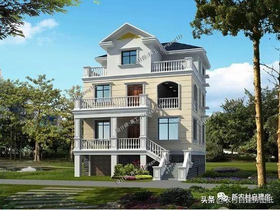 8套10米進(jìn)深左右的農(nóng)村別墅設(shè)計(jì)圖，無論選二層還是三層的，人人看了都羨慕。