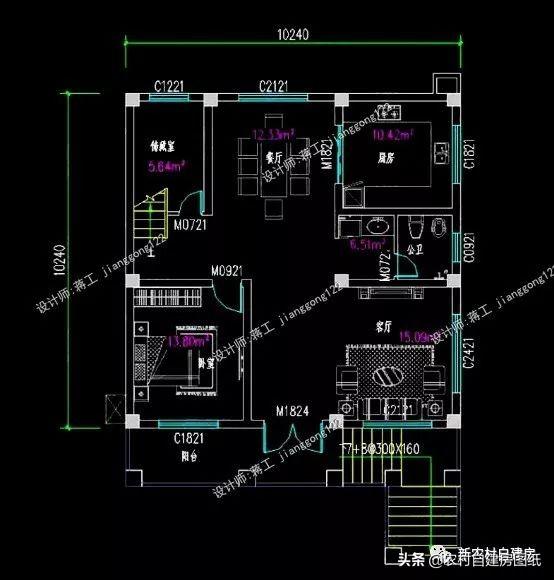 8套10米進(jìn)深左右的農(nóng)村別墅設(shè)計(jì)圖，無論選二層還是三層的，人人看了都羨慕。