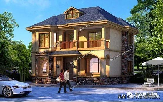 8套10米進(jìn)深左右的農(nóng)村別墅設(shè)計(jì)圖，無論選二層還是三層的，人人看了都羨慕。