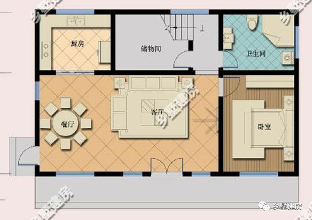花20萬(wàn)左右建新中式徽派農(nóng)村二層小別墅，給父母養(yǎng)老最合適不過(guò)了！