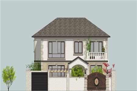 農村二層歐式自建房，高端上檔次，你一定會喜歡。