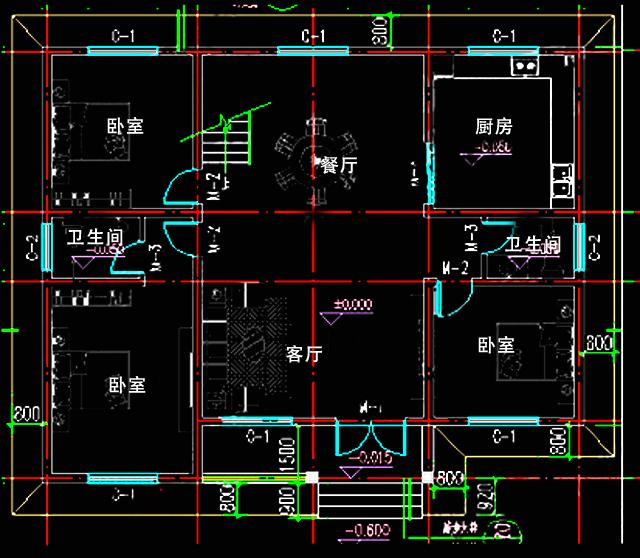 帶閣樓的農村二層別墅設計圖，一層二層都有，你喜歡哪一款呢？