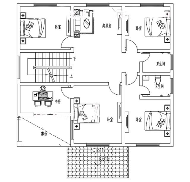 2026新款二層小樓設計圖，經典耐看還實用，錯過就真的太可惜了。