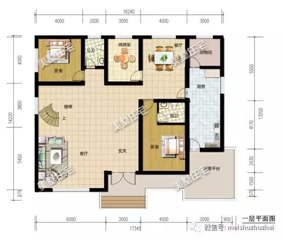 5套在農村受歡迎的二層小樓設計圖，款款帶挑高客廳，外觀靚麗不輸豪宅