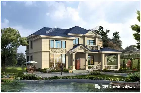 5套在農村受歡迎的二層小樓設計圖，款款帶挑高客廳，外觀靚麗不輸豪宅