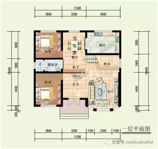 5套在農村受歡迎的二層小樓設計圖，款款帶挑高客廳，外觀靚麗不輸豪宅