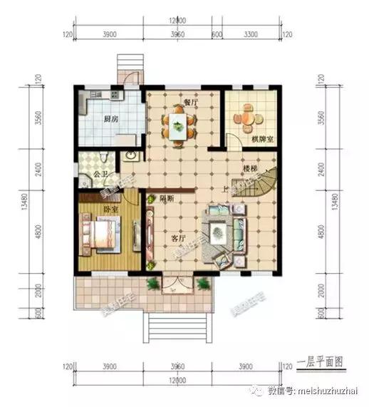 5套在農村受歡迎的二層小樓設計圖，款款帶挑高客廳，外觀靚麗不輸豪宅