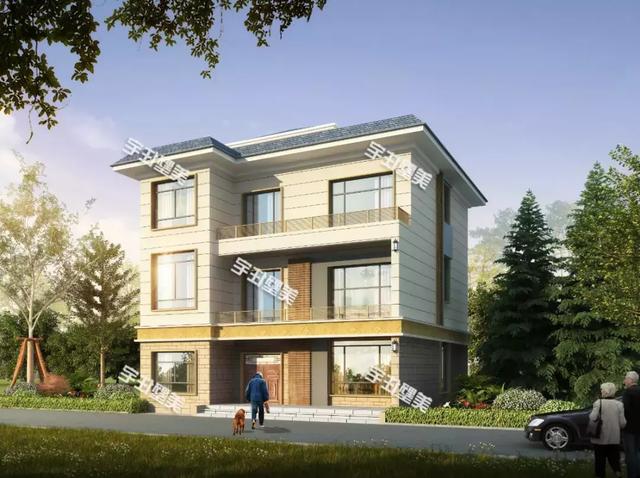 占地127平平屋頂三層別墅，內配置10間臥室+廚房另建，享受愜意的鄉居生活。