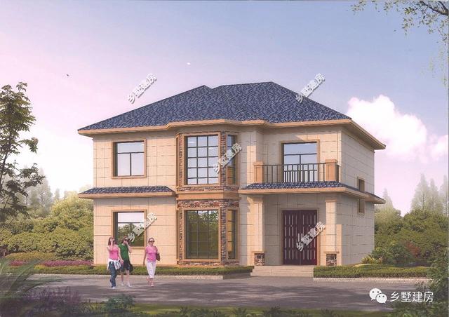 經典中式三層別墅自建房，外觀古樸秀麗,村里人都羨慕