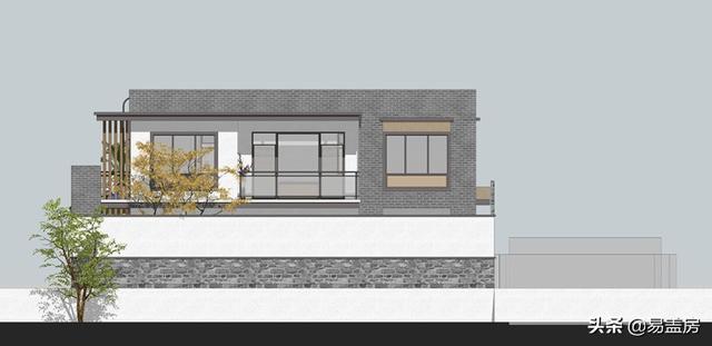 150平二層簡約現(xiàn)代別墅，外觀精致大氣，在北京30萬就能蓋成。