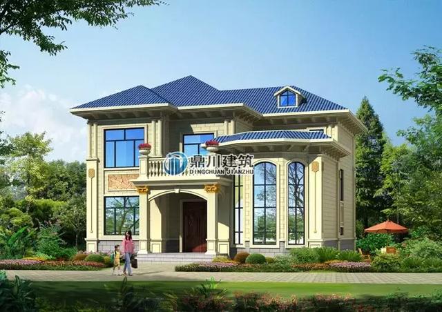 8套新穎帶露臺的別墅設計圖，外觀和布局來看都很滿足農村的生活需求