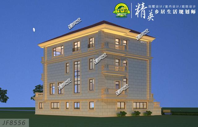 開春建一棟豪華別墅，牛氣哄哄，讓大家都羨慕你！