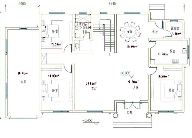 兩套21x12米左右二層別墅設計圖，滿足大家庭成員的住房需求。