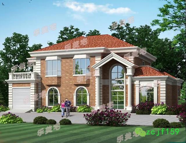 兩套21x12米左右二層別墅設計圖，滿足大家庭成員的住房需求。