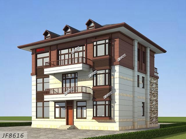 三款新中式別墅設(shè)計圖，無論選哪一棟建在農(nóng)村，你的房子是最靚眼的。