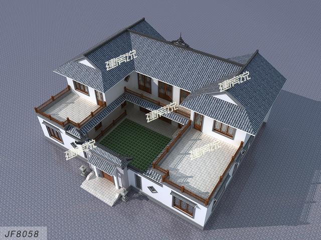 福建19歲青年從小跟著父母做生意，回家建了一棟豪華中式四合院，沉穩大氣！