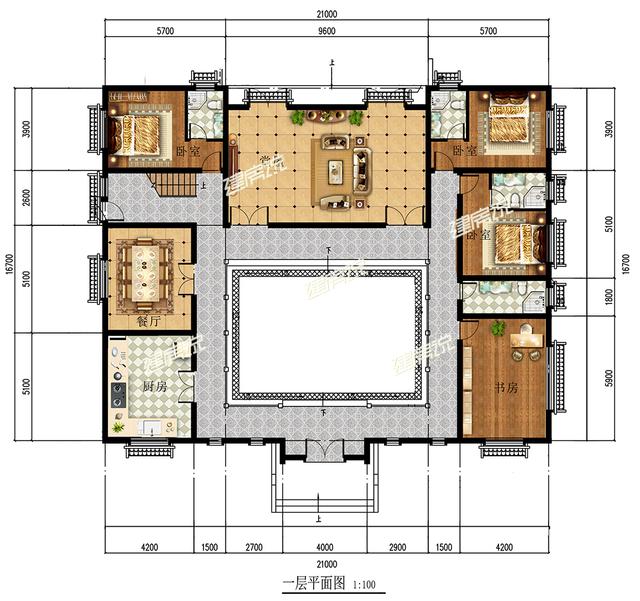 福建19歲青年從小跟著父母做生意，回家建了一棟豪華中式四合院，沉穩大氣！