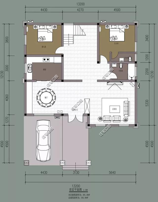 精選22套農村別墅設計圖，帶半開放式車庫，隨便建一棟，十里八鄉的人都繞路來看。