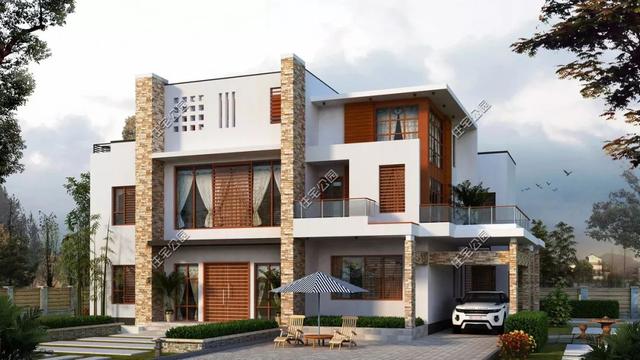 精選22套農村別墅設計圖，帶半開放式車庫，隨便建一棟，十里八鄉的人都繞路來看。