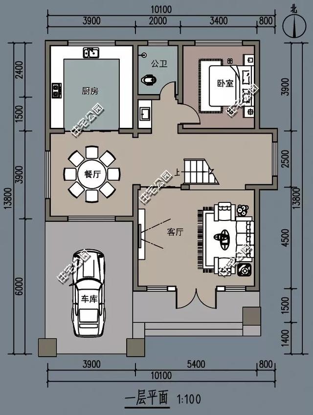 精選22套農村別墅設計圖，帶半開放式車庫，隨便建一棟，十里八鄉的人都繞路來看。