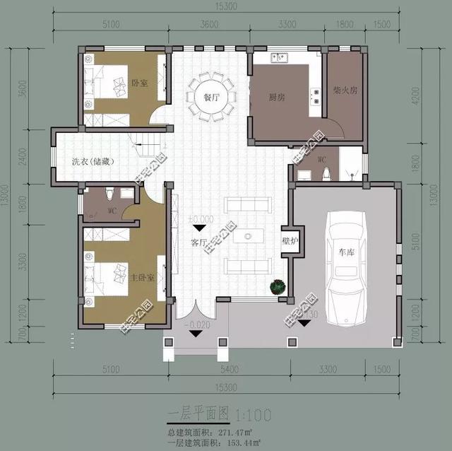 精選22套農村別墅設計圖，帶半開放式車庫，隨便建一棟，十里八鄉的人都繞路來看。