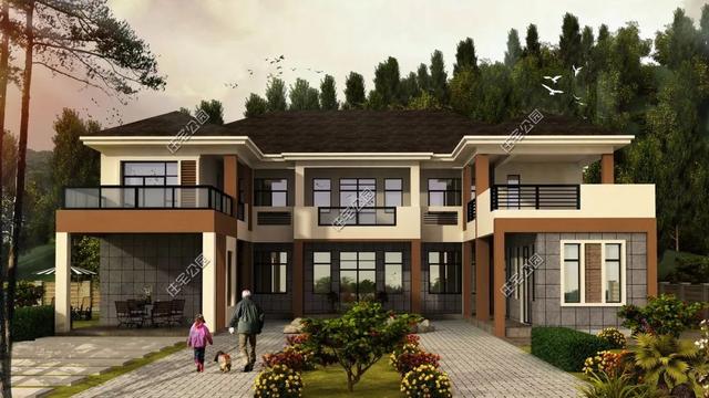 精選22套農村別墅設計圖，帶半開放式車庫，隨便建一棟，十里八鄉的人都繞路來看。