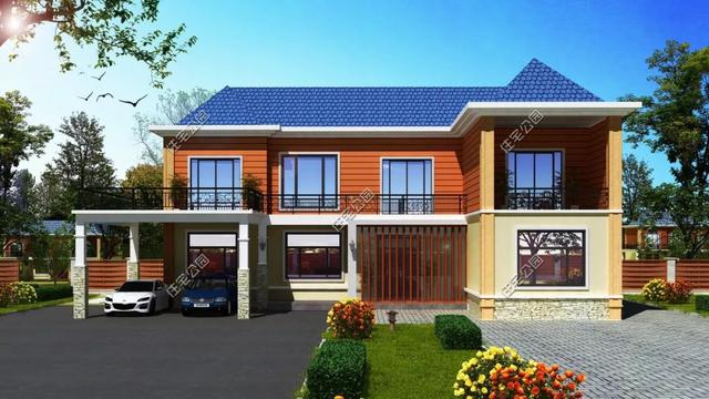 精選22套農村別墅設計圖，帶半開放式車庫，隨便建一棟，十里八鄉的人都繞路來看。