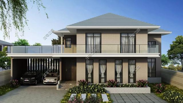 精選22套農村別墅設計圖，帶半開放式車庫，隨便建一棟，十里八鄉的人都繞路來看。