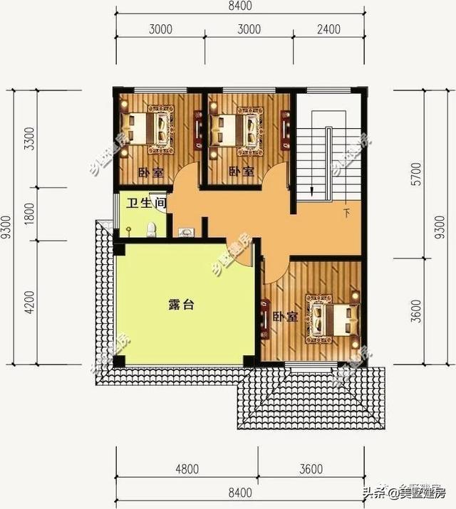 復(fù)古別致三層農(nóng)村樓房設(shè)計(jì)圖，28萬(wàn)就能蓋，城里人看了都羨慕。