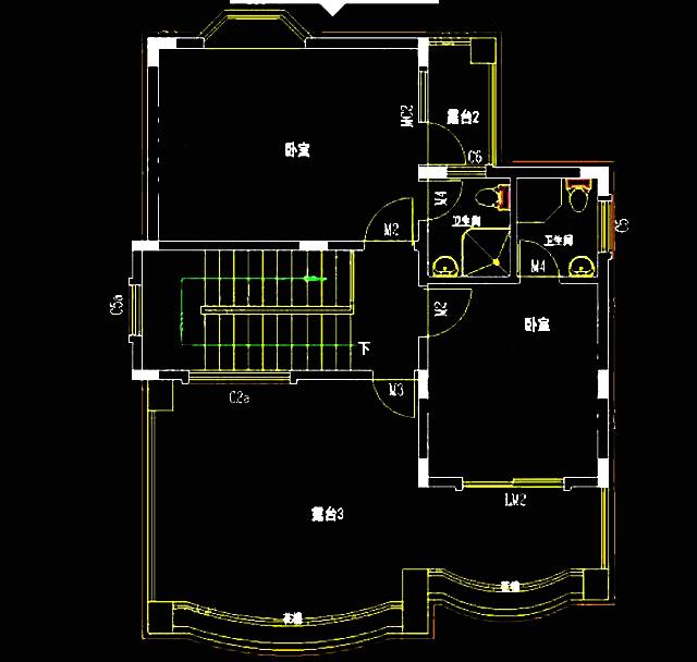 兩棟占地不足100平米的三層自建房，簡單實(shí)用，適合農(nóng)村自建。