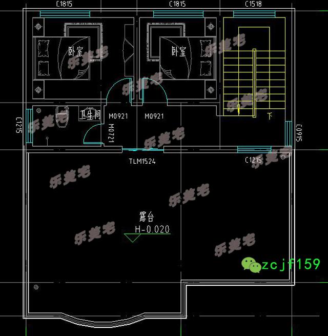 兩棟占地不足100平米的三層自建房，簡單實(shí)用，適合農(nóng)村自建。