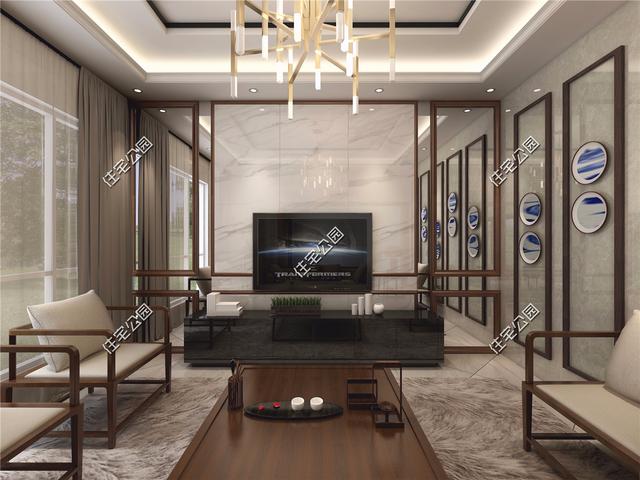 在滿是歐式洋樓的農村里，建一棟這樣的現代風格住宅一定很亮眼！