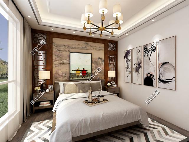 在滿是歐式洋樓的農村里，建一棟這樣的現代風格住宅一定很亮眼！