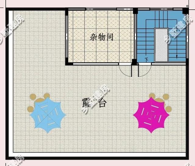 三層現代風農村自建別墅，主體造價只要36萬元，鄰居們都來串門。