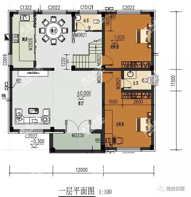 面寬都是12米的三層經(jīng)典自建房，雖然看著是簡單的，但是里面是溫馨的。