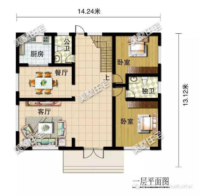占地172平二層別墅，外觀清爽簡潔，內(nèi)部實(shí)用舒適，不要錯(cuò)過了！