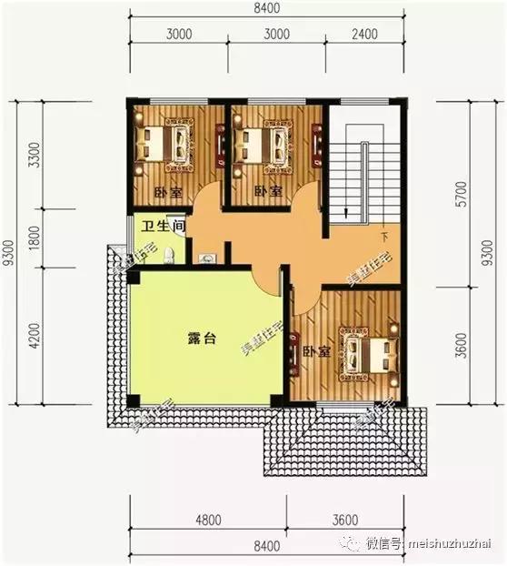 精選4款小戶型三層別墅，面積小造價低，實用又美觀，最低造價25萬