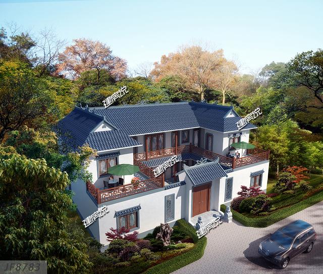 有錢有地，這輩子一定要回鄉(xiāng)建棟四合院別墅，享受桃源般的生活！