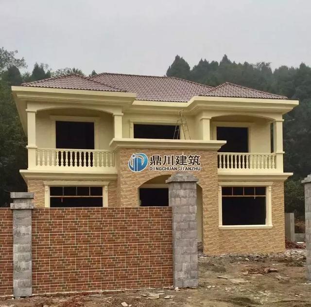 經濟實用的二層鄉村別墅設計圖，4款案例，供你參考。