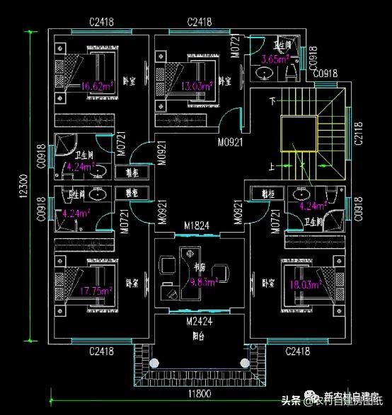4套中式農村別墅設計圖，詮釋了中式風格的精髓，引發建房熱潮