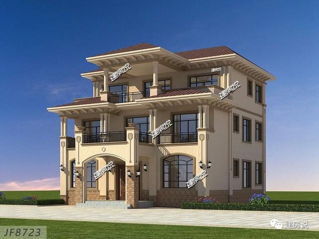 湖南李總私人定制三層別墅設計圖，經典耐看，新年建新房選這款戶型錯不了。